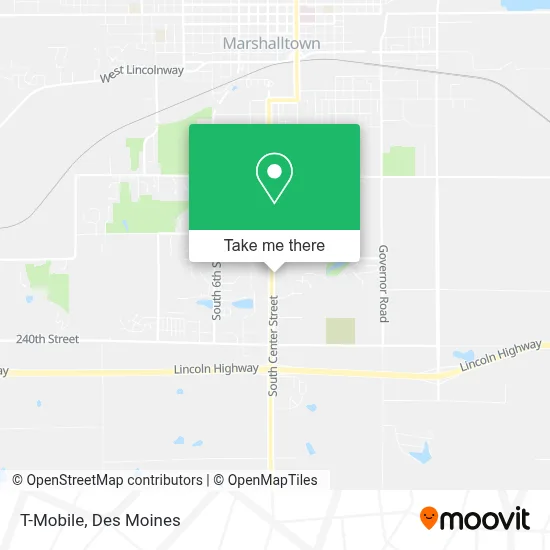 T-Mobile map