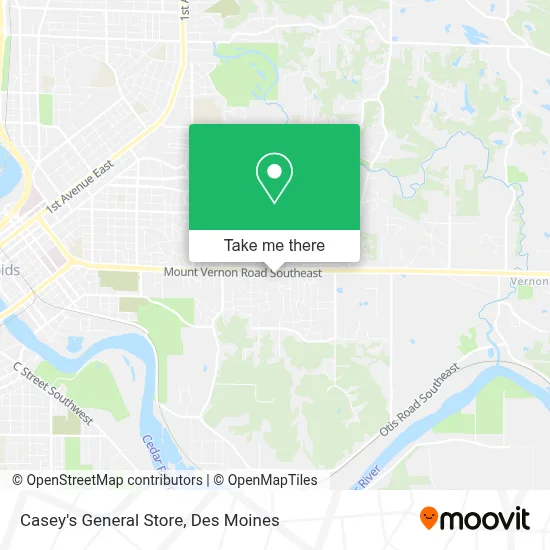 Casey's General Store map
