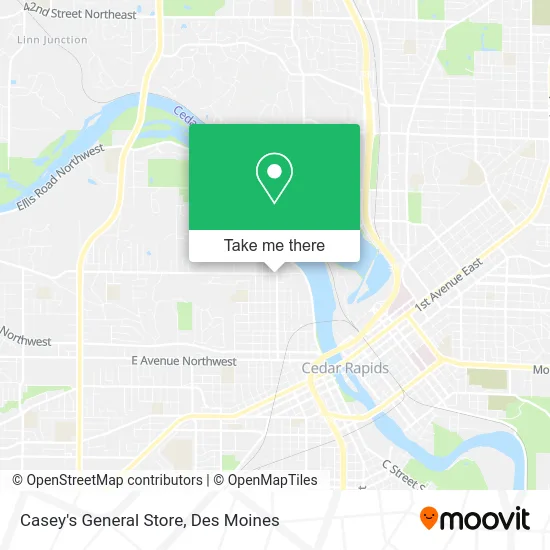 Casey's General Store map