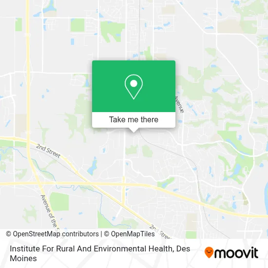 Institute For Rural And Environmental Health map