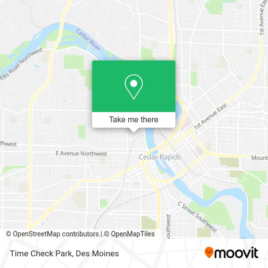 Time Check Park map