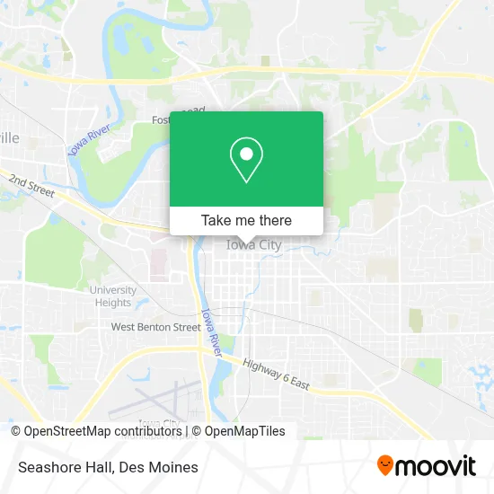 Seashore Hall map