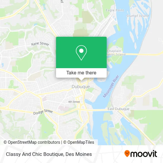 Classy And Chic Boutique map