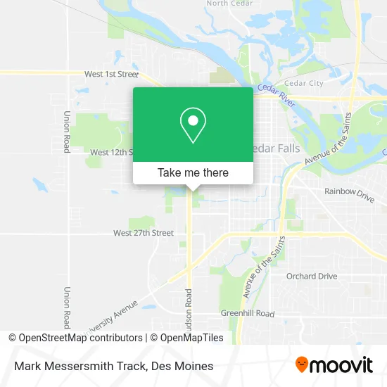 Mark Messersmith Track map