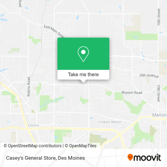 Casey's General Store map
