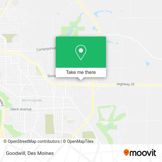 Goodwill map