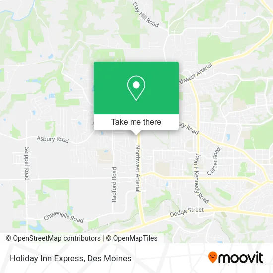 Holiday Inn Express map