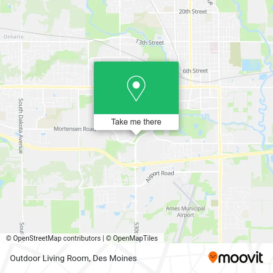 Outdoor Living Room map