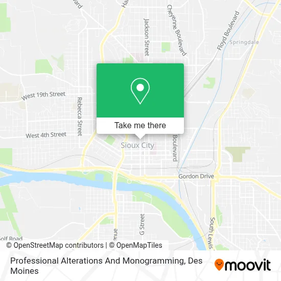 Professional Alterations And Monogramming map