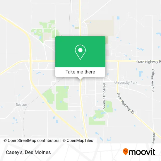 Casey's map