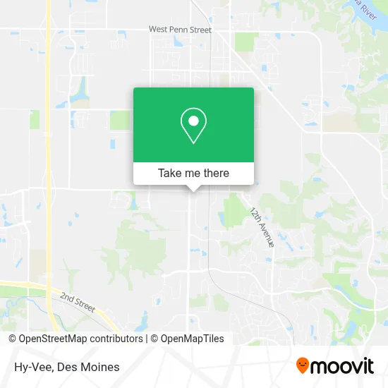 Hy-Vee map