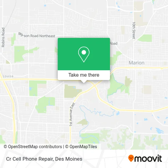 Cr Cell Phone Repair map