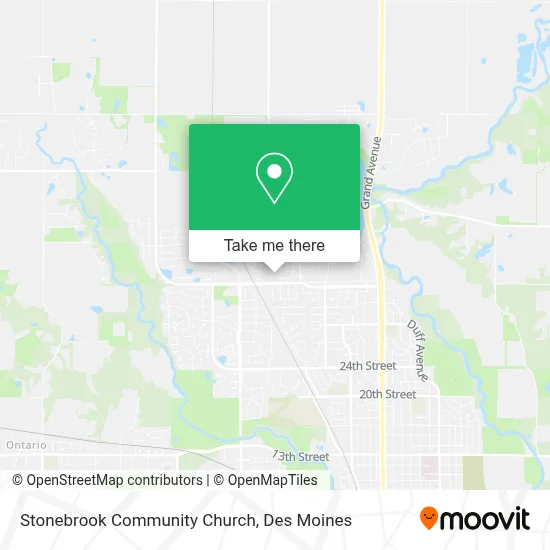Stonebrook Community Church map