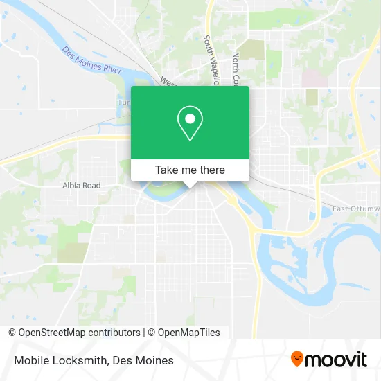 Mobile Locksmith map