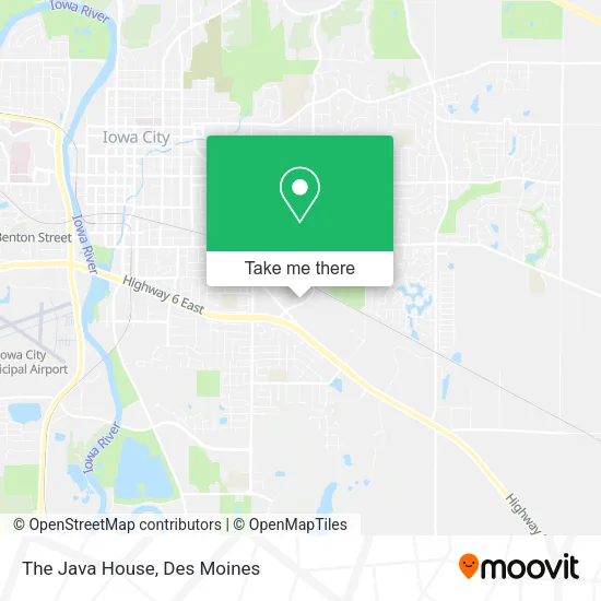 The Java House map
