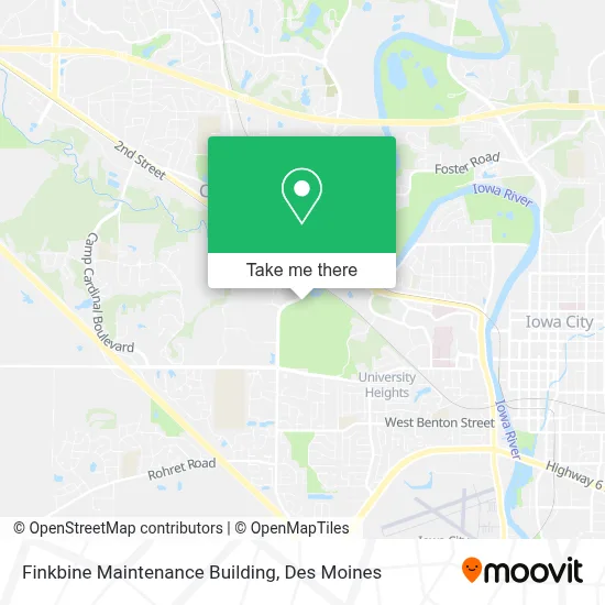 Finkbine Maintenance Building map