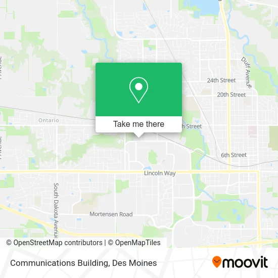 Communications Building map