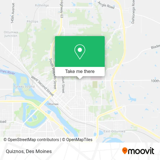Quiznos map