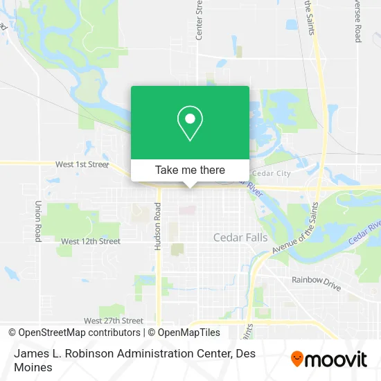 James L. Robinson Administration Center map