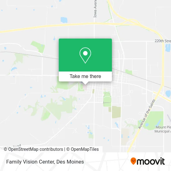 Family Vision Center map