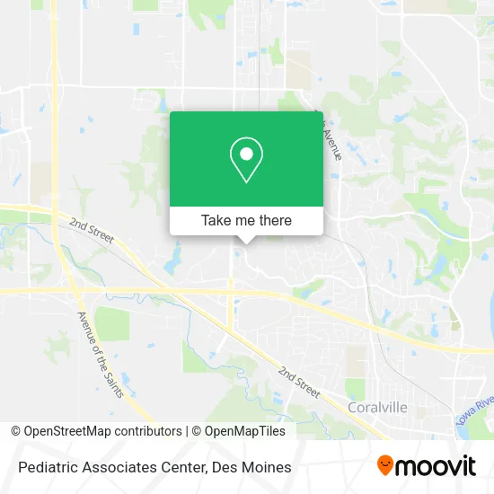 Pediatric Associates Center map