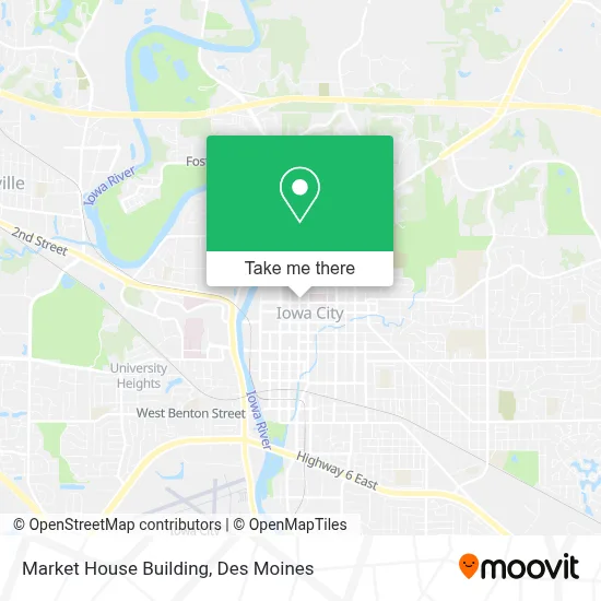 Market House Building map