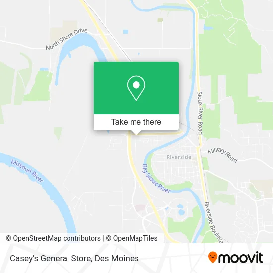 Casey's General Store map