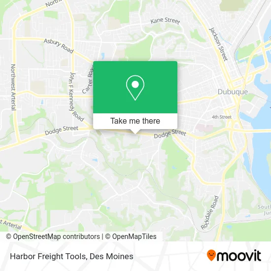 Harbor Freight Tools map