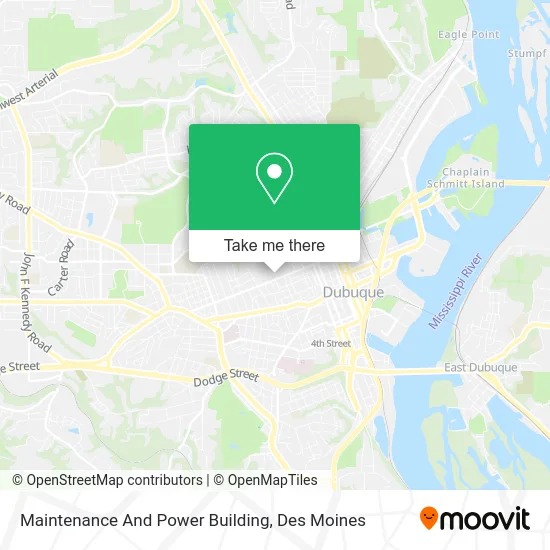 Maintenance And Power Building map