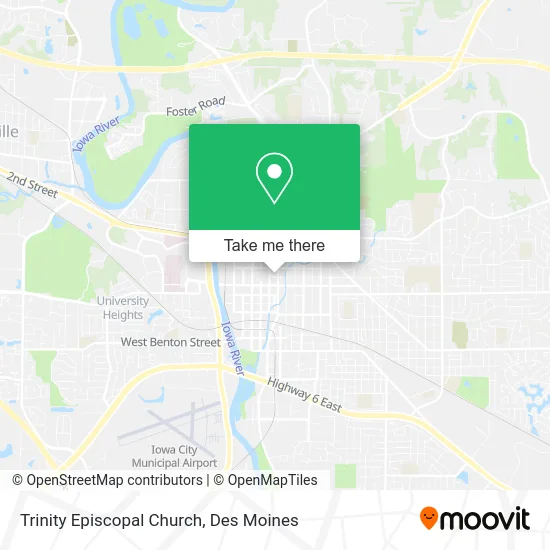 Trinity Episcopal Church map