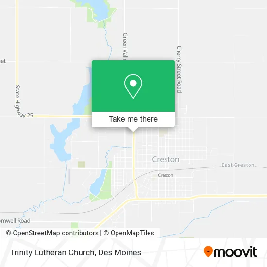 Trinity Lutheran Church map