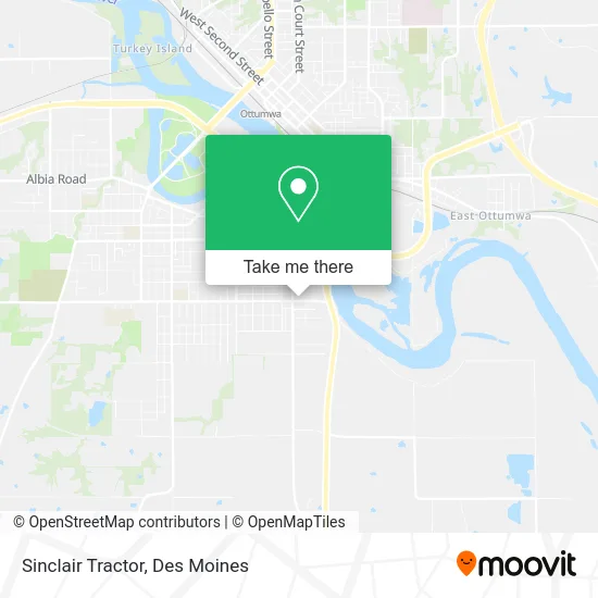 Sinclair Tractor map