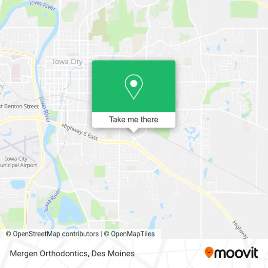 Mergen Orthodontics map