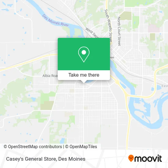 Casey's General Store map
