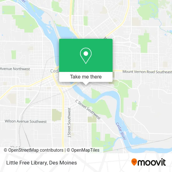 Mapa de Little Free Library