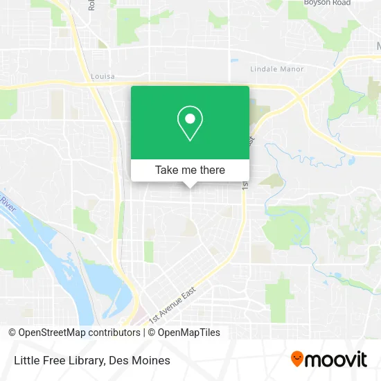 Little Free Library map