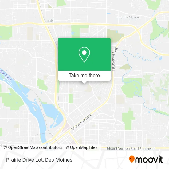 Prairie Drive Lot map