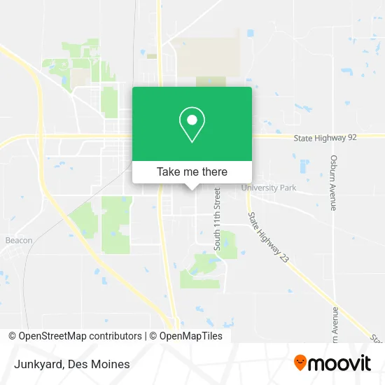 Junkyard map