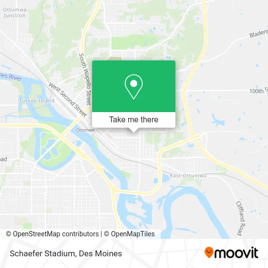 Schaefer Stadium map