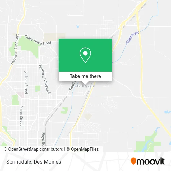 Springdale map