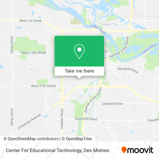 Center For Educational Technology map
