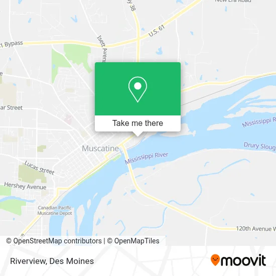 Riverview map