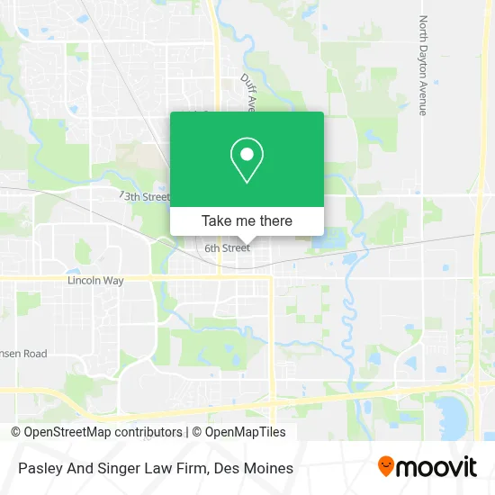 Pasley And Singer Law Firm map