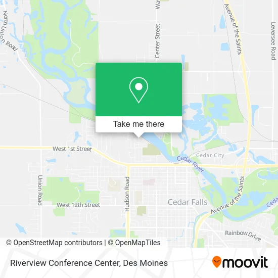 Riverview Conference Center map