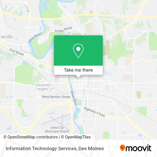 Information Technology Services map
