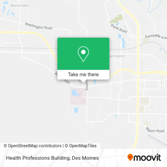 Health Professions Building map