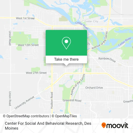 Center For Social And Behavioral Research map
