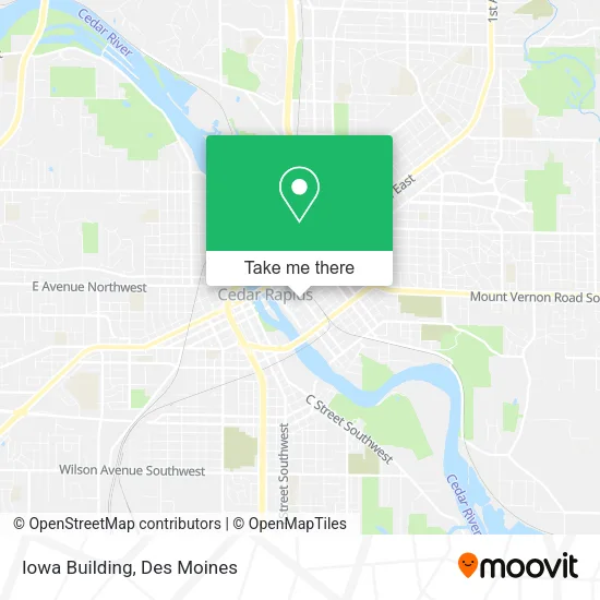 Iowa Building map