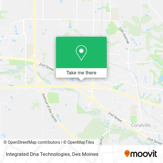 Integrated Dna Technologies map