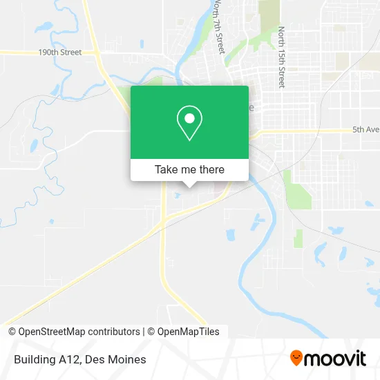 Building A12 map
